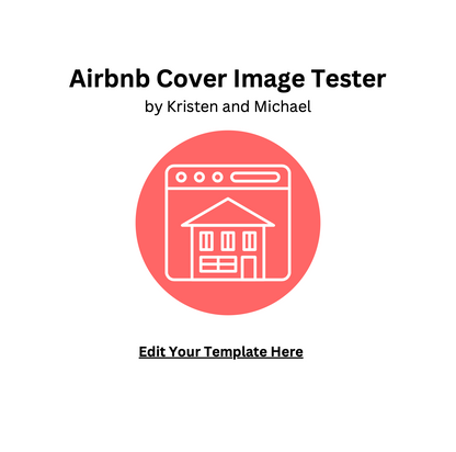 Airbnb Cover Photo Tester (Canva Template)