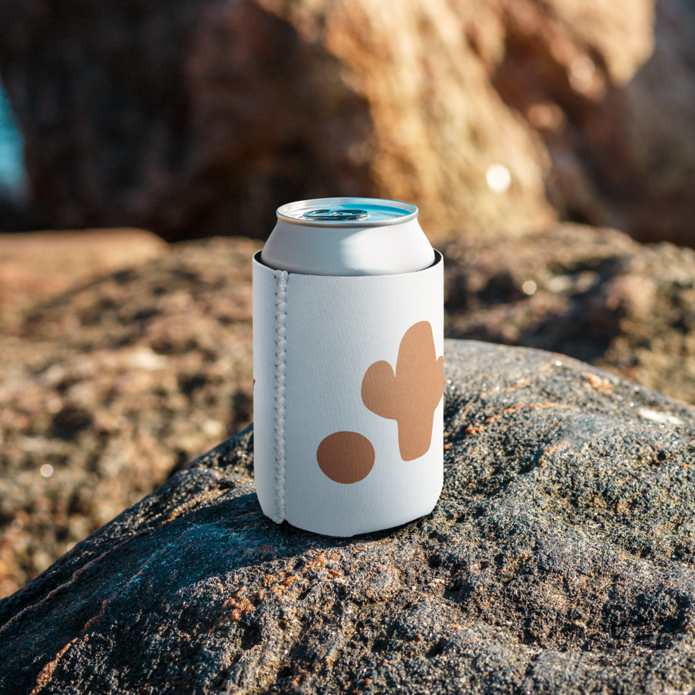 'Cactus & Moon' Drink Coozie